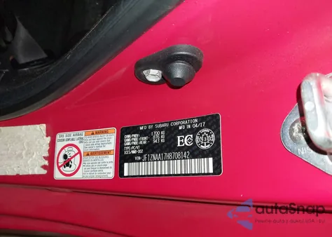 2017 Toyota 86 Special Edition из США, поврежденный, VIN JF1ZNAA17H8708142